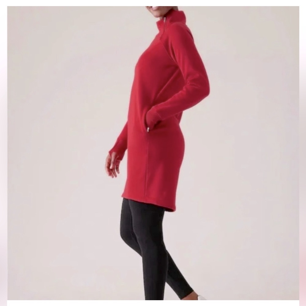 Athleta cozy sweatshirt dress, Xs